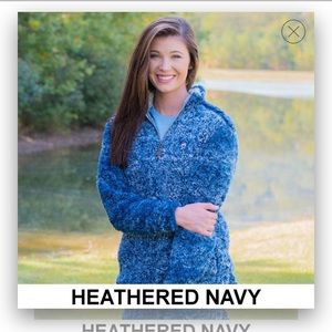 SUPER COMFY Beautiful blue Sherpa pullover❄️❄️